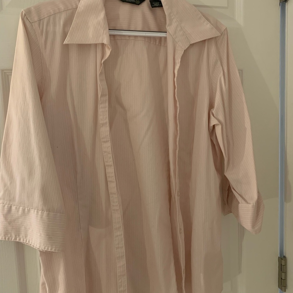 Eddie Bauer Light Pink Button Shirt